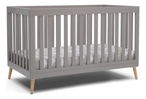 Delta Children Essex Cuna Convertible 4 En 1, Color Blanco 