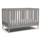 Delta Children Essex Cuna Convertible 4 En 1, Color Blanco 