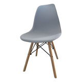 Sillas Eames Ideal Comedor Living  Color Gris 