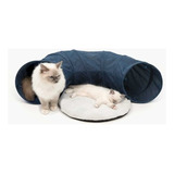 Tunel Para Gatos Con Cojin Para Dormir 97 X 68 X 28