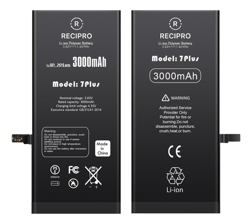 Bateiria Original iPhone 7 Plus 2900mah A1661 A1784 A1785