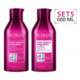  Pack Redken Color Extend Magnetics Shampoo+acondicionador Xl