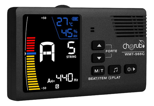 Metronomo Afinador Cherub Cromático Wmt-565c