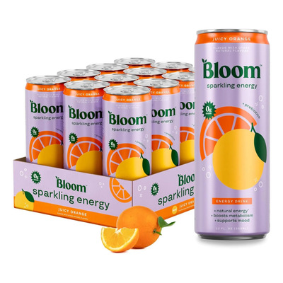 Bebida Energética Bloom Nutrition Natural Cero Azúcar 180 Mg | Meses sin interés