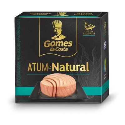 Atum Sólido ao Natural Gomes da Costa Caixa 170g | Frete grátis