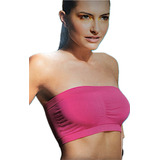 Top Strapless- Monarch - Fucsia - Microfibra