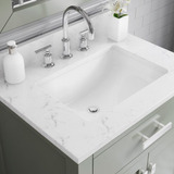 Mueble Para Baño, Vanity Con Espejo 30 , Individual Verde