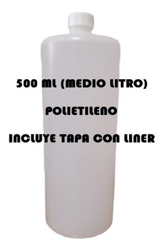 100 Botellas De Medio Litro Para Tintas De Impresión 500 Ml