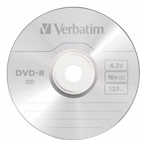 Dvd -r Virgen Grabable Philips Dvd 4.7gb 16x 120min