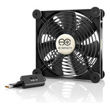 Ac Infinity Multifan S4, Ventilador Usb Silencioso De 140 Mm