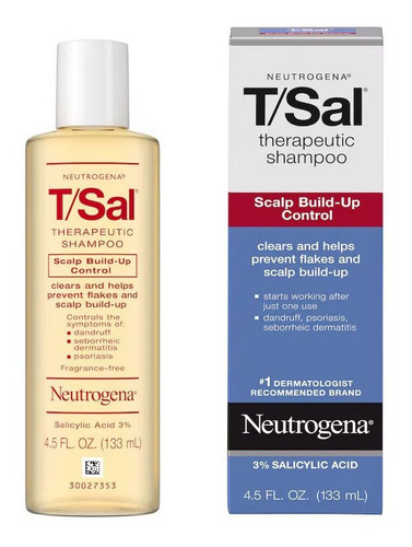 Shampoo Neutrogena T/sal 133ml 4.5oz Pack 2 Pzas