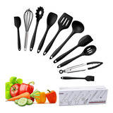 Utensilios De Cocina Silicona Kit Utensilios Cocina Sili [u]