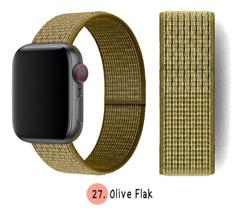 Correa Para Apple Watch Pulso Manilla Nylon 42/44 Generica