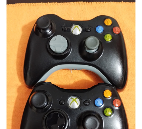 Controles Xbox 360 Inalámbricos Negros (2unidades)