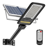 Farola Solar Led De Seguridad, 15000 Lúmenes, Ip67, Control