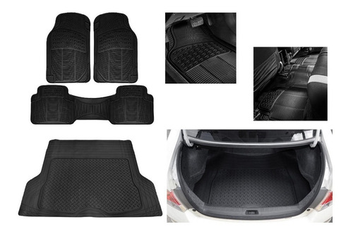 Kit Tapetes De 3 Piezas Y Cajuela Vw Jetta A6 Active 2015