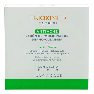 Antiacné Jabón Dermolimpiador 100 G - Trioximed By Omanu | MercadoLibre