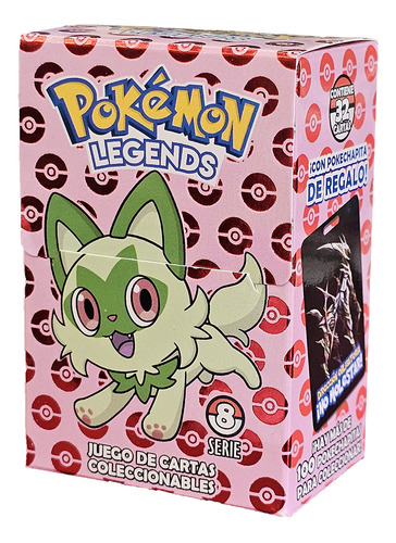 Caja Cartas Pokemon Legends Serie 8
