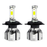 2 Ampolletas H4 Auto Led R11 150w 12000lm Luz Blanca 