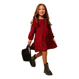 Vestido Infantil Ciganinha Viscolino Moda Blogueirinha