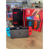 Nintendo Switch Oled 64gb  Color  Rojo Neón  /azul Neón