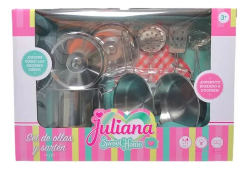 Juliana Set De Cocina Ollas Y Sarten 
