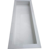 Nicho Todo Em Porcelanato Branco Polido Med. 30x80x10 