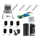 Kit Motor Porton Automatic 4mt Cremallera 1800kg Wifi Sensor