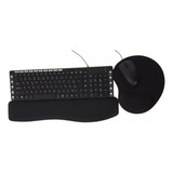 5kit Mouse Pad E Apoio Para Teclado Personalizado