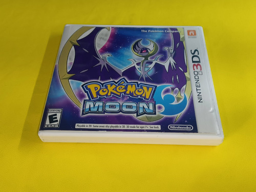 Pokemon Moon Nintendo 3ds *solo Caja* *no Incluye Juego*