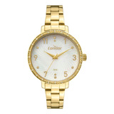 Relógio Condor Feminino Elegante Dourado - Co2036mxb/4b