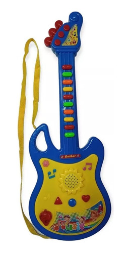 Guitarra Musical Infantil Sonidos Melodias A Pila