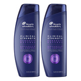 Head And Shoulders Clinical Shampoo Control Grasa 400ml X 2