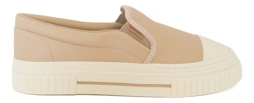 Tênis Anacapri Slip On Bege 