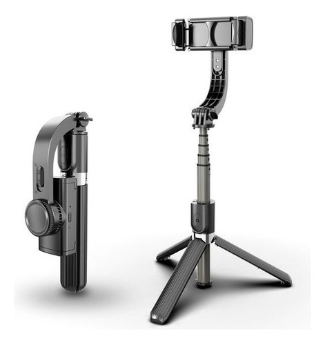 Wqw Gimbal Selfie Stick Y Trípode L08 Con Estabilizador