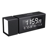 Moderno Reloj Despertador Radio Lcd Dimmer Usb Carga