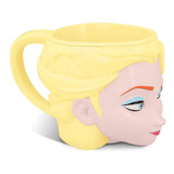 Taza Infantil Frozen 3d 290ml Figura Elsa Jarro Vaso