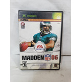 Madden Nfl 06 Juego Físico Xbox Clásico 