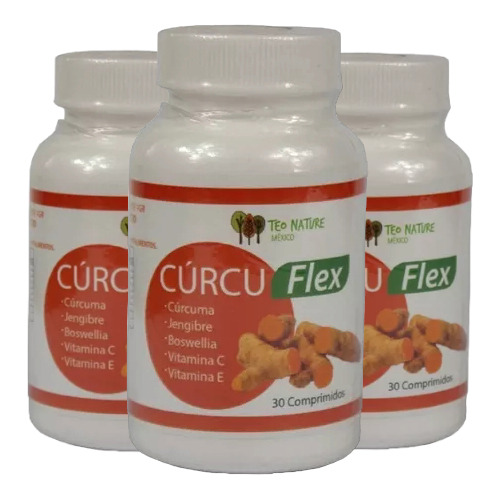 Curcuflex Teo Nature 3 Piezas 