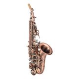 Set De Saxofón Soprano S97 Elbow Tube Red Antique Abalone