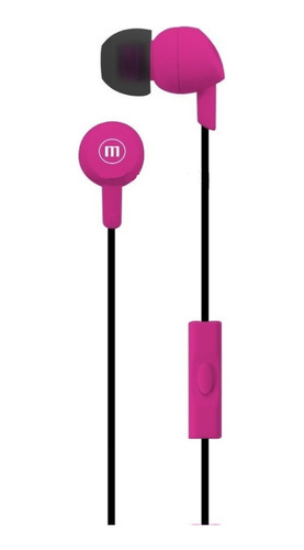 Auriculares Maxell In-mic Stereo Con Microfono