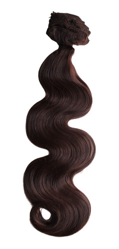 Extensiones Set 12 Cortinas Clip 22in Cabello Fibra Natural