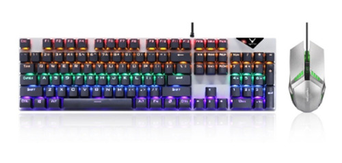 Combo Gamer Semiprofesional Teclado Mecanico + Mouse Gamer