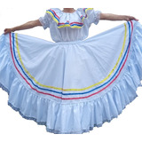 Vestido Típico De Contradanza Colombiano Y Folklorico