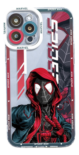 Funda De Teléfono Marvel Spider Man Para iPhone 11 Pro 15 14