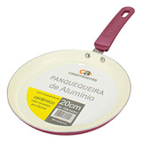 Frigideira Panquequeira Antiaderente Cerâmica 20cm Pink