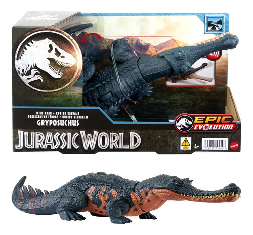 Brinquedo De Dinossauro Wild Roar Do Jurassic World Gryposuchus