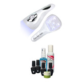 Mini Kit Blindagem Cuccio + Cabine Portatil P/unhas Led Uv