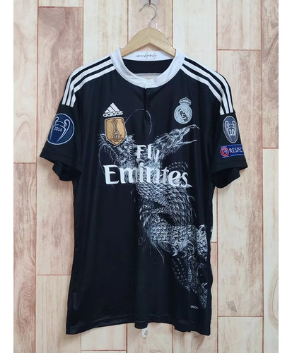 Jerseys Real Madrid 2014-2015 Parches Champions League Cr7