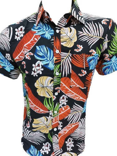 Camisa Guayabera De Hombre Tropical Secolo